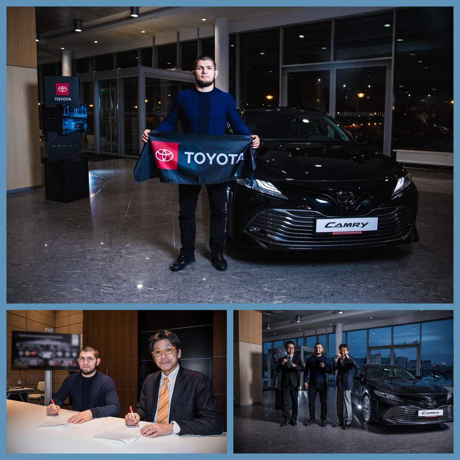 Тандем силы и технологий: Toyota объявляет о партнерстве с Хабибом Нурмагомедовым!